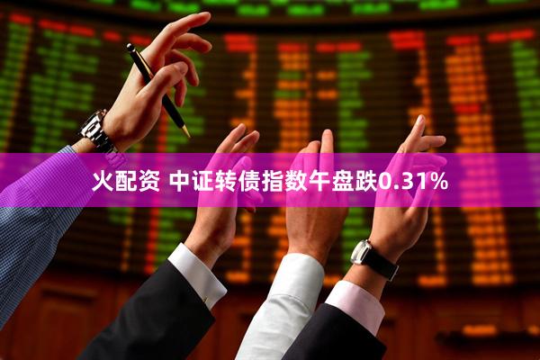 火配资 中证转债指数午盘跌0.31%