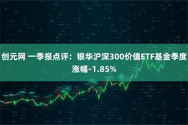 创元网 一季报点评：银华沪深300价值ETF基金季度涨幅-1.85%